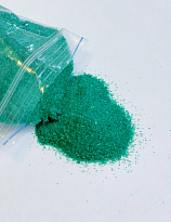 Цветной песок / Зеленый  (100 гр)